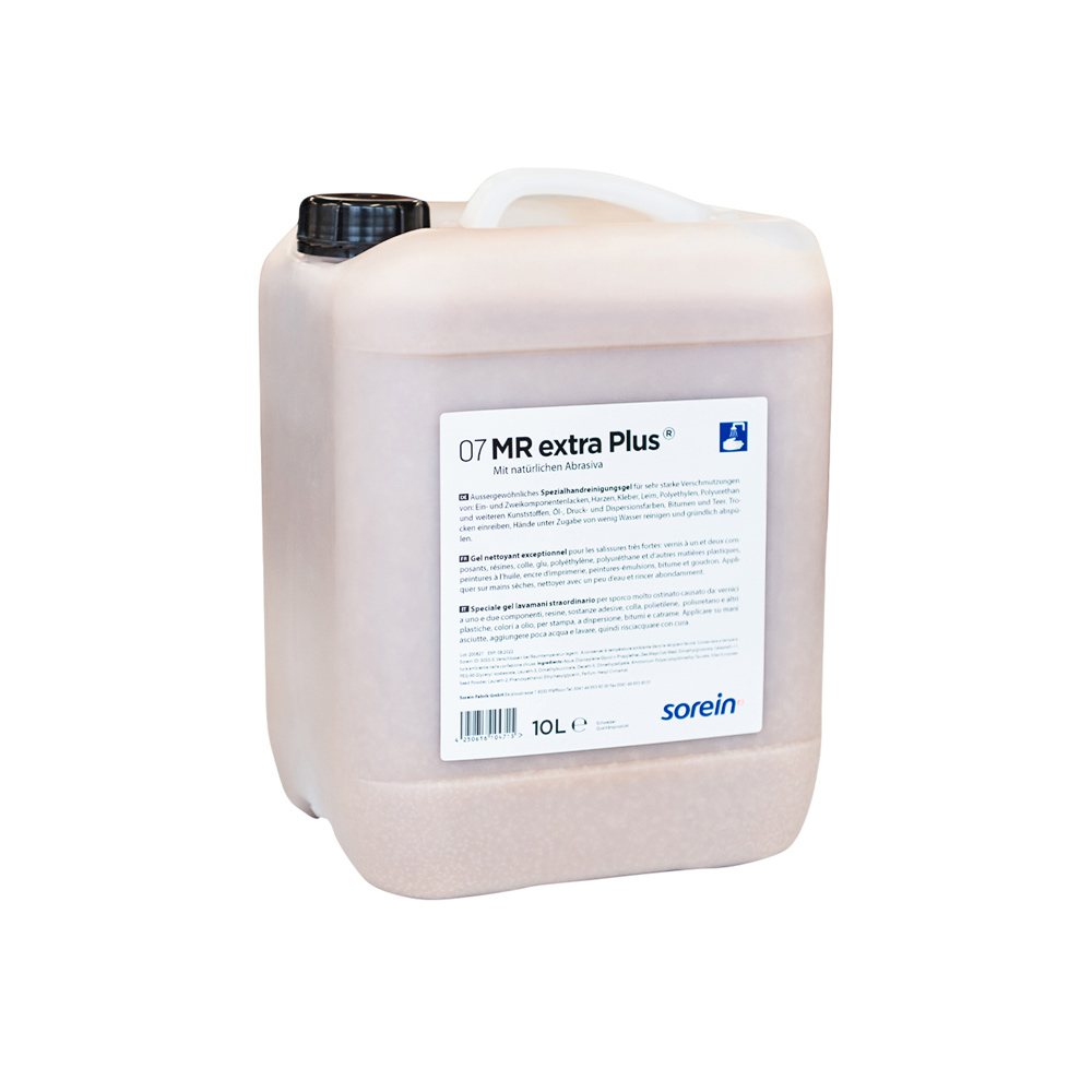 MR EXTRA PLUS, Handreiniger für Farben, Lacke, Harze 