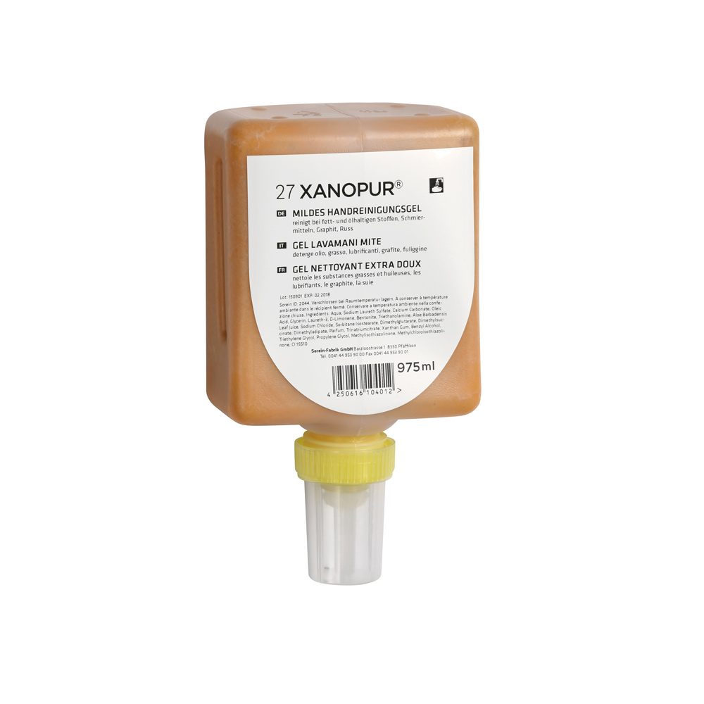 XANOPUR, Handreiniger für Fette, Mineral- und Schneideöle