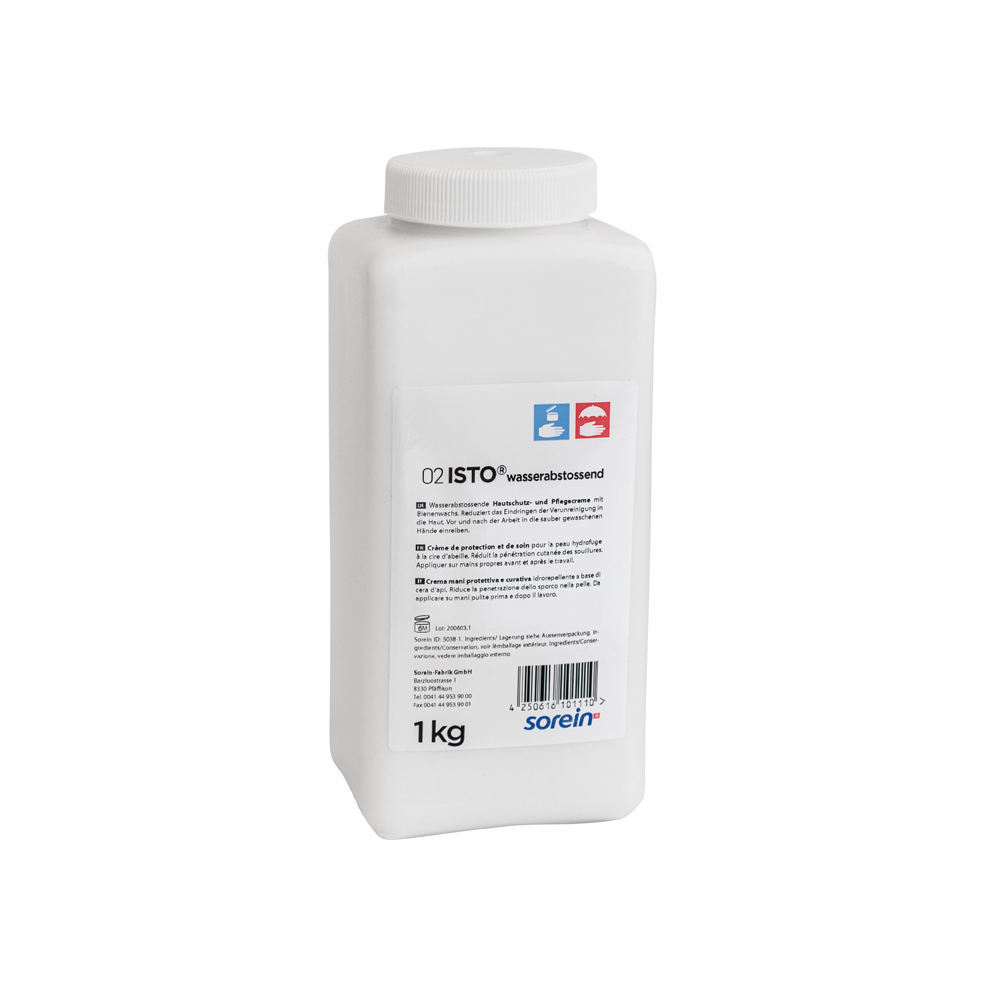 ISTO WASSERABSTOSSEND Hautschutzcreme / Hautpflegecreme