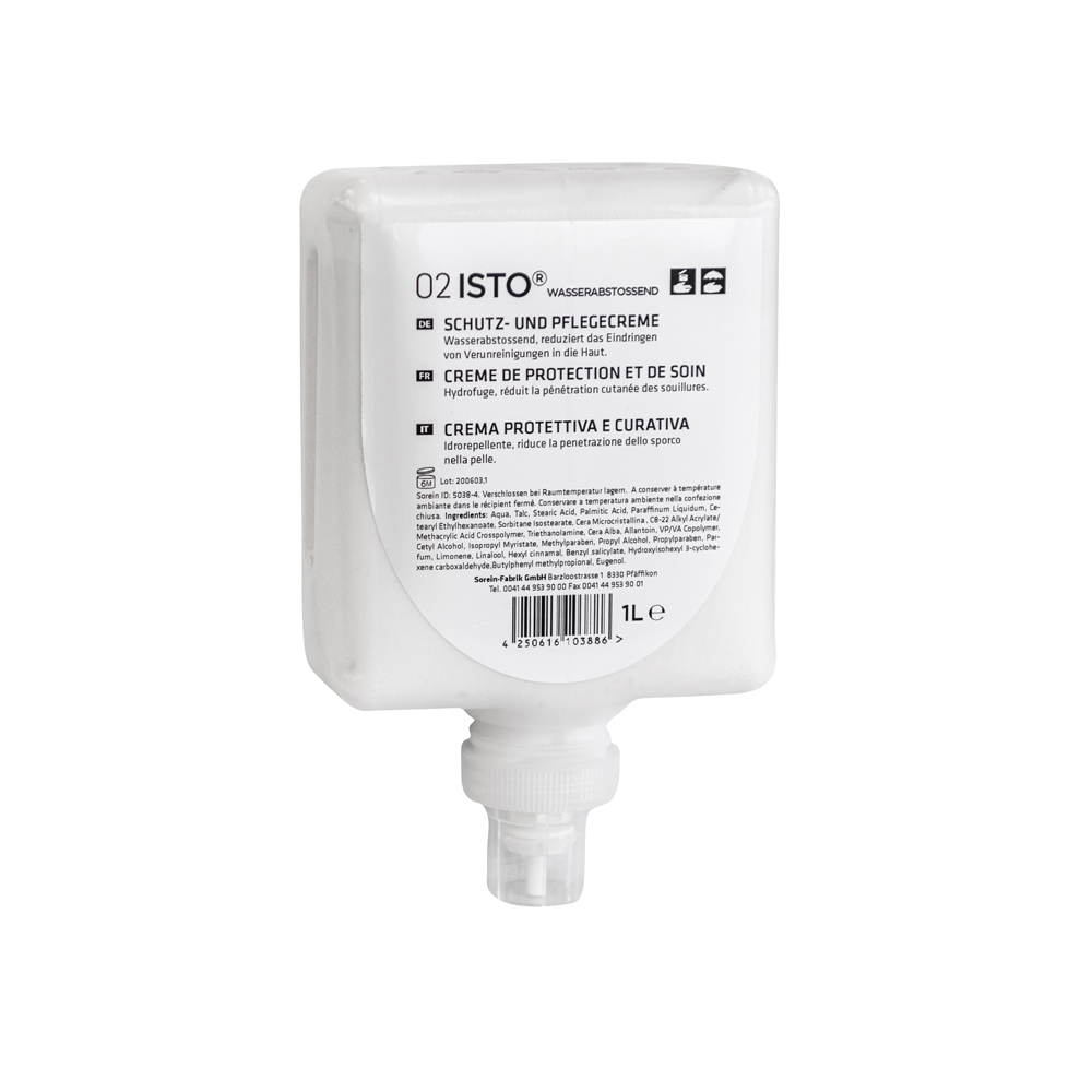 ISTO WASSERABSTOSSEND Hautschutzcreme / Hautpflegecreme