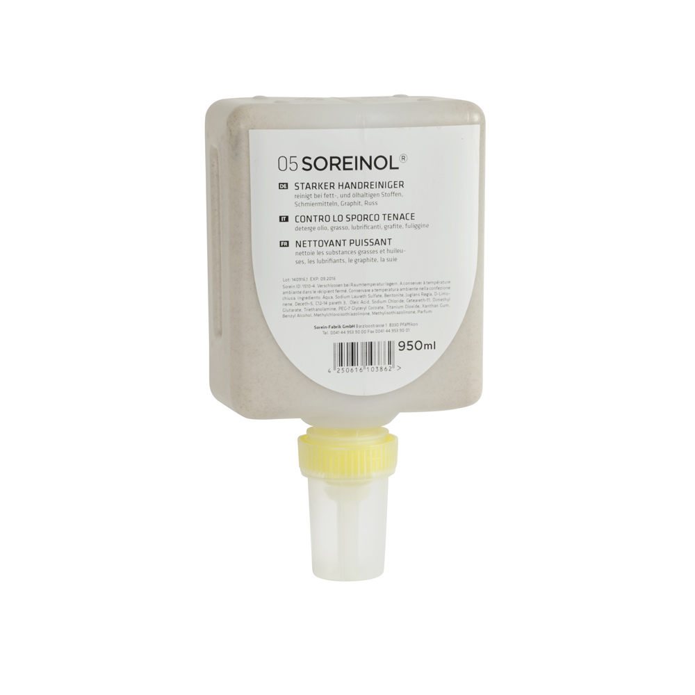  SOREINOL, Handreiniger für Öl, Fett, Russ, Metallstaub